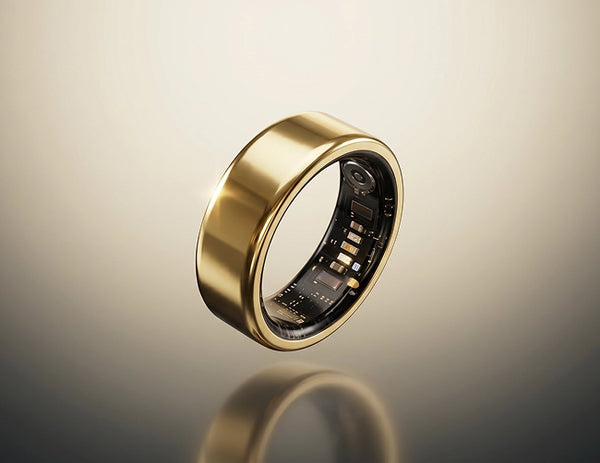 ALYN smart ring in premium titanium, product view